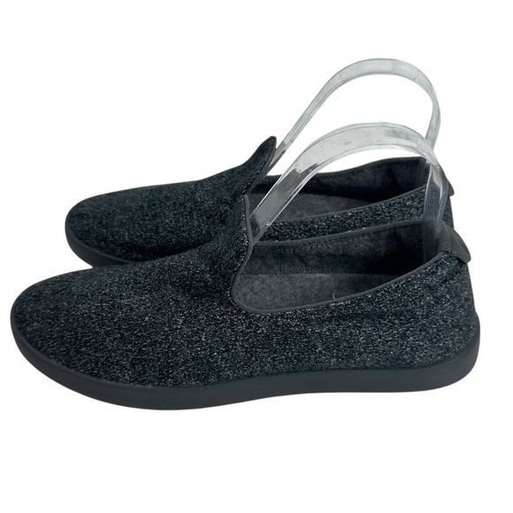 ALLBIRDS Wool Lounger Women's 9 Dark Charcoal Grey Slip on Wool Shoes - Picture 1 of 6